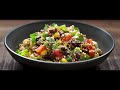 QUINOA BLACK BEAN SALAD RECIPE | HIGH PROTEIN Vegetarian and Vegan Meals Idea