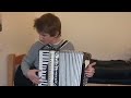 Accordion practice 02/04/23 - Подмосковные вечера Moscow Nights