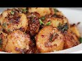 QUICK & EASY Garlic Parmesan Scallops Recipe!