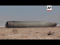 Missile found in the Israeli desert