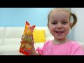 DRESS UP in Halloween Costumes and Playing with Toys | Gaby and Alex