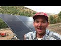I Built An Adjustable Solar Panel Rack (Ground Mount)