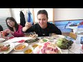 Korean Seafood Breakfast - BIG OCTOPUS + Extreme SQUIRTING Seafood in Seoul, South Korea!