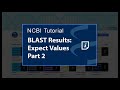 BLAST Results: Expect Values, Part 1