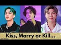 KISS, MARRY OR KILL 💋 Male Celebrities - @pinktok