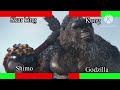 Godzilla X Kong the new empire rio De janerio battle with healthbars part 2/2
