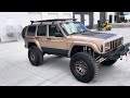 Beautiful Desert Sand Pearl Jeep Cherokee XJ, FULLY BUILT!!