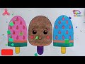 how to draw chocolate ice cream easy step by step | ice cream drawing tutorials @Izamnaart1