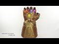 Marvel Legends Infinity Gauntlet 1:1 Scale Avengers Infinity War Movie Series Replica Toy Review