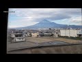Mt Fuji View From Bullet Train - Japan