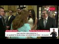 Así recibió la presidenta Dina Boluarte a su homólogo de Ecuador, Daniel Noboa, en Palacio