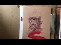 Evil Dead Art Project And Vlog Update