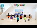 Espresso Line dance#choreo Sandra Lumbanraja (INA)| Demo SSR Dance