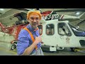 Blippi Explores A Fire Helicopter | Learning Vehicle Videos With Blippi