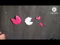 4  Easy and beautiful paper flower making | 4 Diy origami paper flower craft ideas