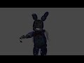 Withered Bonnie Test Animation (Blender)