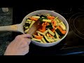 Sauteed Carrots & Zucchini