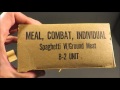 1969 Vietnam Meal Combat Individual C Ration Spaghetti Vintage MRE Review Oldest Food