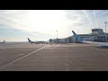 Landing and taxiing in Milan Malpensa in 4K | #Aviation