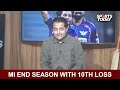 LIVE IPL 2024: Rohit impresses with 68 but MI finish last | MI vs LSG | Sports Today