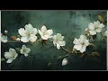 TV ART SCREENSAVER 2023 - Mixed Vintage Floral Framed Rustic 4k art - Interior Art