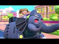 Firetruck Elephant EVIL TWIN shoots RAINBOW SLIME and creates chaos! - Super Rescue Squad
