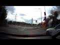 Burning Bin lorry, Dagenham