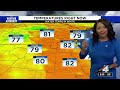 Weather Authority Meteorologist Jenese Harris forecasts isolated rain for the weekend