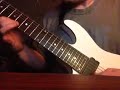 In Hell Is Where She Waits For Me Solo cover - Black Dahlia Murder Solo  BEST COVER EVER!