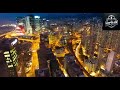 Incredible City Aerial Shots  Scenic Views with Background Music