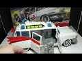 Ghostbusters 2021 Movie Ecto-1 Car and 4 Original team