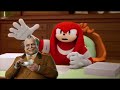 Knuckles approving Final Fantasy VII Rebirth Characters