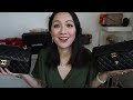 Chanel REAL VS Shebag FAKE Real leather Chanel Classic Flap in Small Black review unboxing