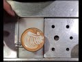 Latte art Swan