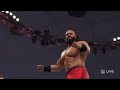 WWE Monday Night Raw Braun Strowman & Jey Uso Vs Finn Balor & Logan Paul