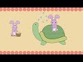 プチラビとかめ★ Funny Petit Rabbit and Turtle animation