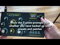 Update the Typhon Firmware from a PC