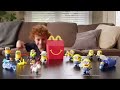 Happy Meal Despicable Me Minions Commercials Compilation McDonald's