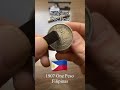 1907 One Peso Filipinas - Philippines Coin Ping Test