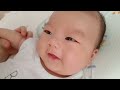Cute moments of a baby.