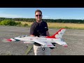 A perfect ENTRY level RC Jet - FMS F-16 Thunderbird 64mm