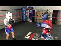 Young Kids Sparring inside Sweet Science Boxing Gym