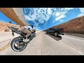 Insta 360 One X2 Mounted on BMW S1000RR Motorcycle.
