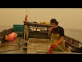 Long Line Commercial Fishing in the Oregon/California Wildfire Smoke. Smoke in second half of video.
