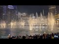 The Dubai Fountain Show 2022 With Arabic Live Music | Ya Ana Ya La | The Dubai Mall