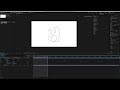 Animate a single line drawing from Illustrator in After Effects - EASY!