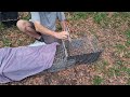 how to move a feral cat from a transfer cage to a non vertical door trap