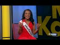 Miss Kansas, a domestic violence survivor, promotes healthy relationships