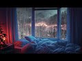 Relaxing Jazz Music: Cozy Bedroom on a Rainy Night, Concentrate on Work