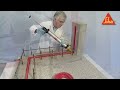 SikaSwell Waterstop Installation Demo   Sika Limited